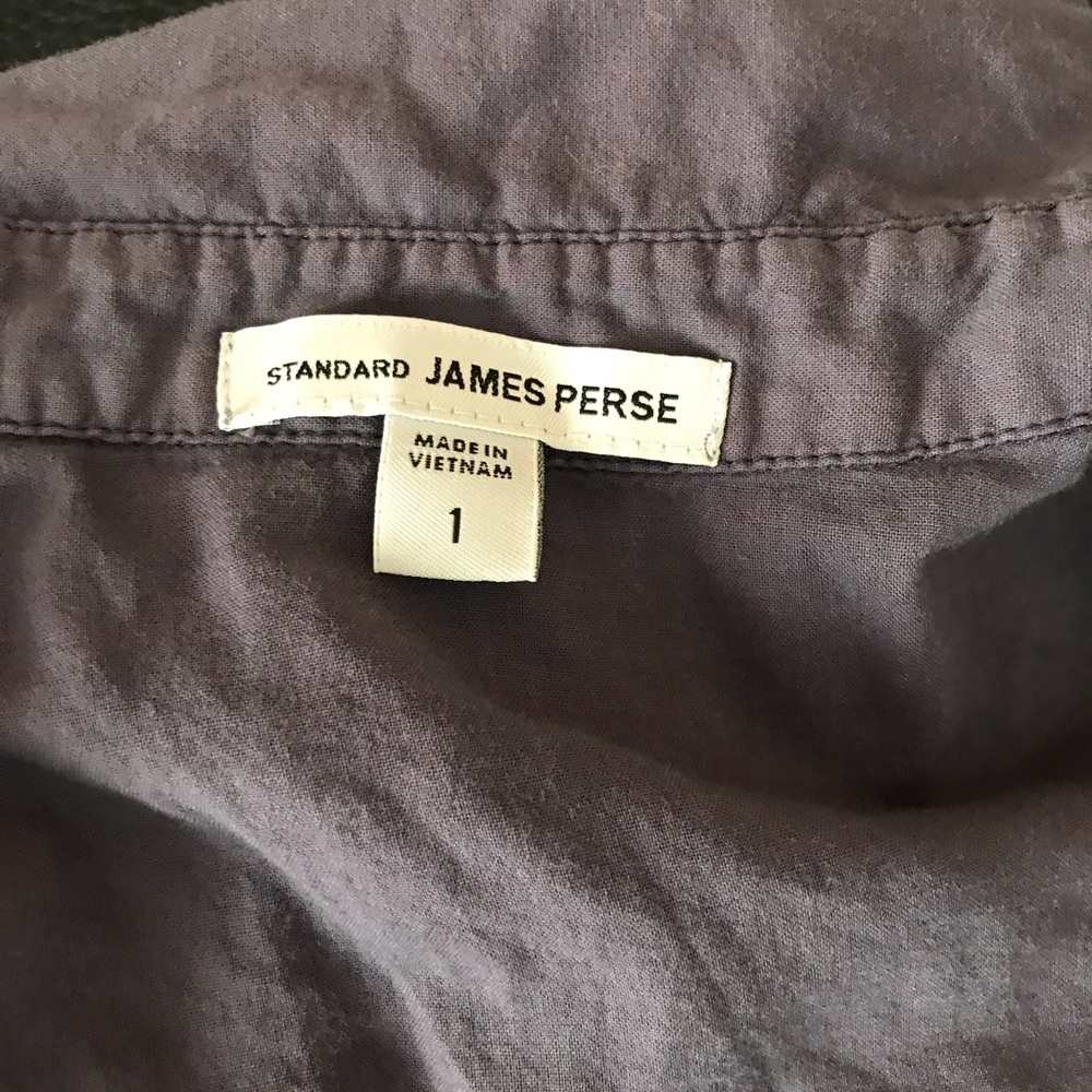 James Perse Fitted Button Down Top - image 3
